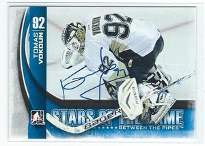 Tomas Vokoun Signed 2013/14 Between The Pipes Card