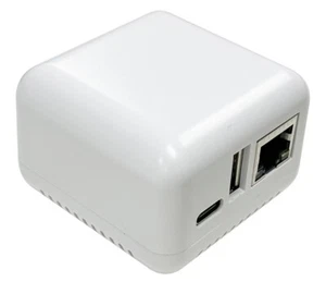 Premium 1-Port USB Printer Over Network IP Sever Box For Win11 Win10 Win7 Mac OS - Picture 1 of 8