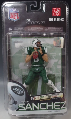 McFARLANE MARK SANCHEZ NEW YORK JETS SERIES 23 FIGURE NFL FOOTBALL MIB #2 Cover