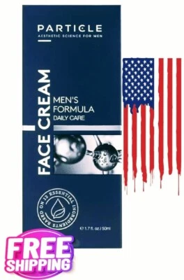 Crema facial de partículas para hombres 6 en 1 crema antienvejecimiento combate las bolsas para ojos manchas oscuras Foto 1 de 2