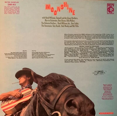  MOONSHINE-Pre-Owned LP-SAMPLER ALBUM~OPENED BUT NOT PLAYED 2368 013  - Image 1 of 4