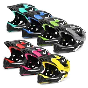 Kids Detachable Full Face Safety Helmet for Cycling, Skateboarding & Skating - Picture 1 of 11