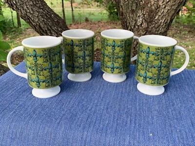 "Juego Winston Porter Marcado 7717 FLEUR DE LIS Casa Francesa Notre Dame 4"" ❤️sj17j" Foto 1 de 4