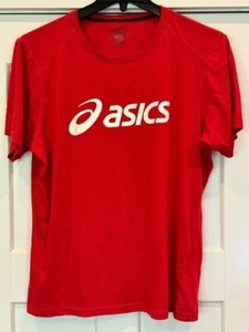 New Asics Logo Men's T-Shirt Size L - Tri-blend fabric - light - Picture 1 of 2