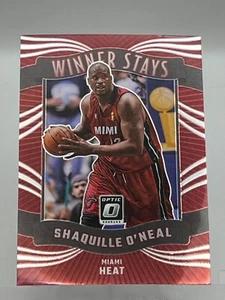2023-24 Donruss Optic NBA Winner Stays Card #17 Shaquille O'Neal Miami Heat - Picture 1 of 3