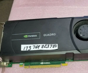 NVIDIA Quadro 5000 VCQ5000-PB, 2.50 GB GDDR5 PCI Express Gen 2 x16 DVI-I DL Dual - Picture 1 of 1