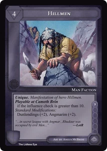 Hillmen - Lidless Eye - Middle Earth CCG / TCG Near Mint - Picture 1 of 1