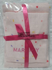 Mary Kay 2024-25 Power Your Sales Year Long March Hand Towel Set Pink Brand New - Picture 1 of 3