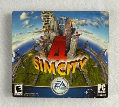 SimCity 4 (PC, 2003) Big Box Edition EA Games Maxis PC CD-ROM Sealed - Image 1 of 4