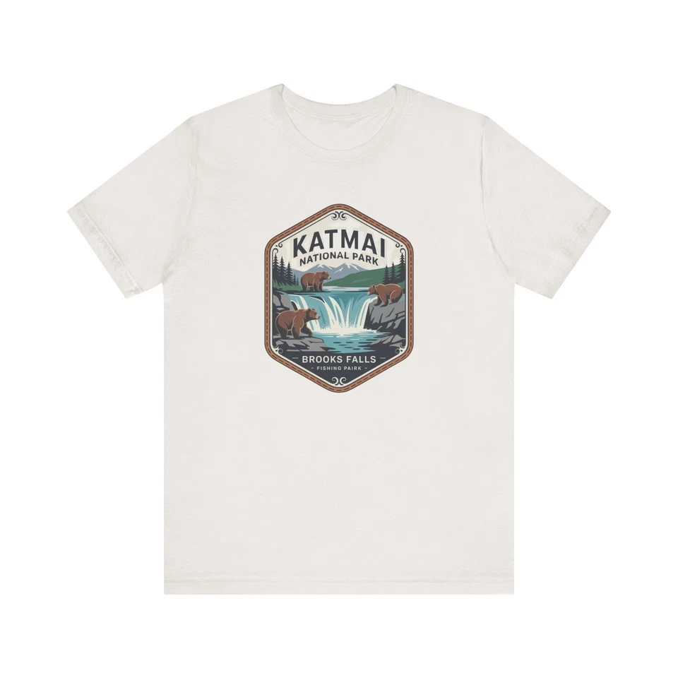 Camiseta Parque Nacional Katmai, Amante de la Naturaleza, Camisa de Viaje, Aire Libre Foto 1 de 1