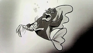 Página de guión gráfico de película The Little Mermaid Ariel's Beginning Production COPIA DEL PERSONAL - Imagen 1 de 2