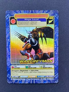 ST-84 WarGreymon Digimon Card Digi-Battle Street Starter Deck 2001 Bandai NM - Picture 1 of 10