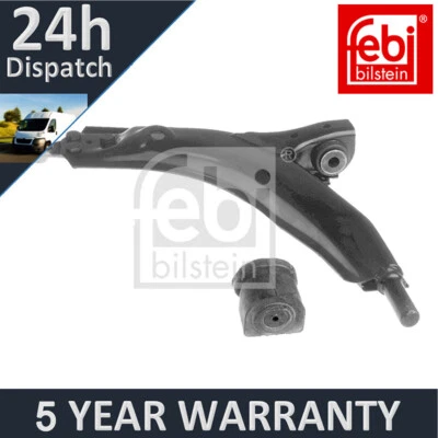 Se adapta al brazo de control de pista inferior izquierdo delantero izquierdo Vauxhall Astra Daewoo Lanos Febi Foto 1 de 2