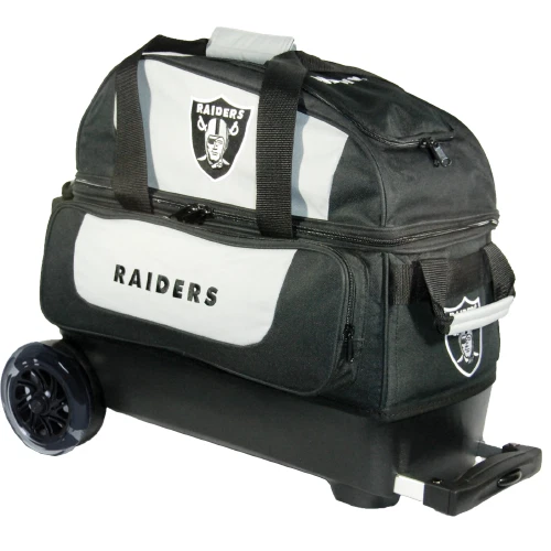 Сумка для боулинга KR Strikeforce NFL Las Vegas Raiders 2 мяча на роликах - Изображение 1 из 1