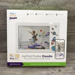 myFirst Frame Doodle Digital WiFi/Cloud Picture Frame - Picture 1 of 5