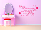 Now We Have You Nursery Wall Art Quote, Wall Art Sticker, Vinyl Transfer, PVC