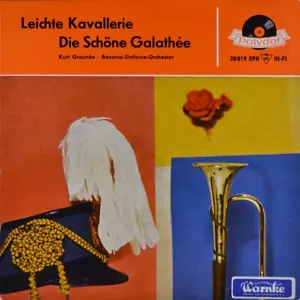 7" SUPPE Leichte Kavallerie/Schöne Galathée KURT GRAUNKE POLYDOR Classic EP 1958 - Bild 1 von 4