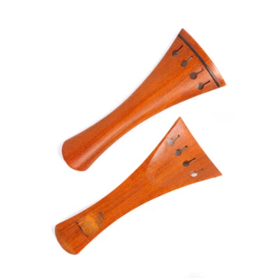 1X 4/4 Violin Tailpiece Pernambuco Wood Violin Accessories - Image 1 of 3