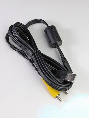 Original OEM AV & USB 2 in 1 Cable from Sanyo VPC-S650 Digital Camera - Image 1 of 4
