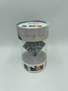 Rubik's Cube Disney 100th anniversary Metallic Platinum Finish 3x3 Cube NEW - Picture 1 of 11
