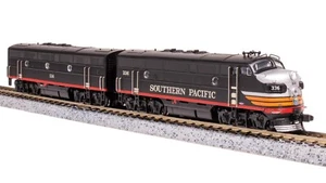 Broadway Limited 7726 N Scale SP EMD F3 AB Black Widow Unit-A Diesel #336/536 - Picture 1 of 16