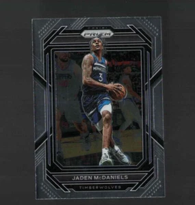 2022-23 Panini Silver Prizm #53 Jaden McDaniels Minnesota Timberwolves - Picture 1 of 2
