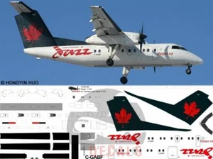 V1 Decals DeHavilland Dash 8-100 Air Canada Jazz for 1/72 Hobbycraft Model Kit - Bild 1 von 8