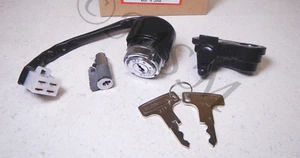 Juego de bloqueo de interruptor de encendido de asiento OEM para Honda CB 200T/350F/360/G/T/500/550K/750 - Imagen 1 de 12