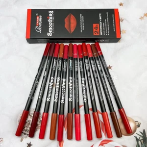 12 Pcs Long-Lasting Lipstick Set with Professional Lip Liner Pencil and Matte - Picture 1 of 6