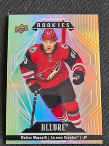 2022-23 Upper Deck UD Allure MATIAS MACCELLI #120 Rookie RC - Imagen 1 de 1