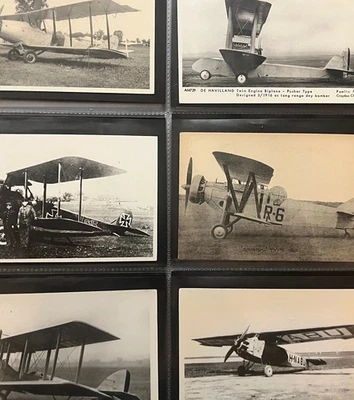 Modern  Album with Real Photograph Aircraft Postcards - Image 1 of 4