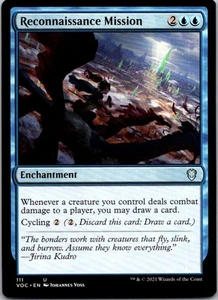 Reconnaissance Mission U Commander: Innistrad: Crimson Vow 111 NM - Picture 1 of 2