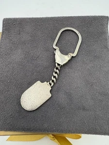 Vintage 90’s Sterling Key Ring With Engravable Tag - Picture 1 of 11