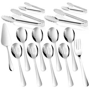 14PCS Serving Utensils - Hostess Serving Utensils Set, Premium Stainless Stee... - Bild 1 von 7