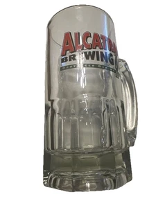 Alcatraz Brewing Company Glass Mug "Best Beer Behind Bars". 32 Oz - Picture 1 of 7