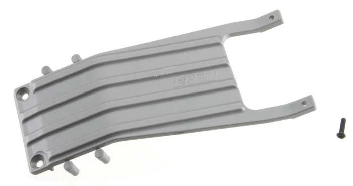 RPM Gray Front Skid Plate for Traxxas Slash 2WD Short Course Trucks - RPM81256 - Image 1 of 1