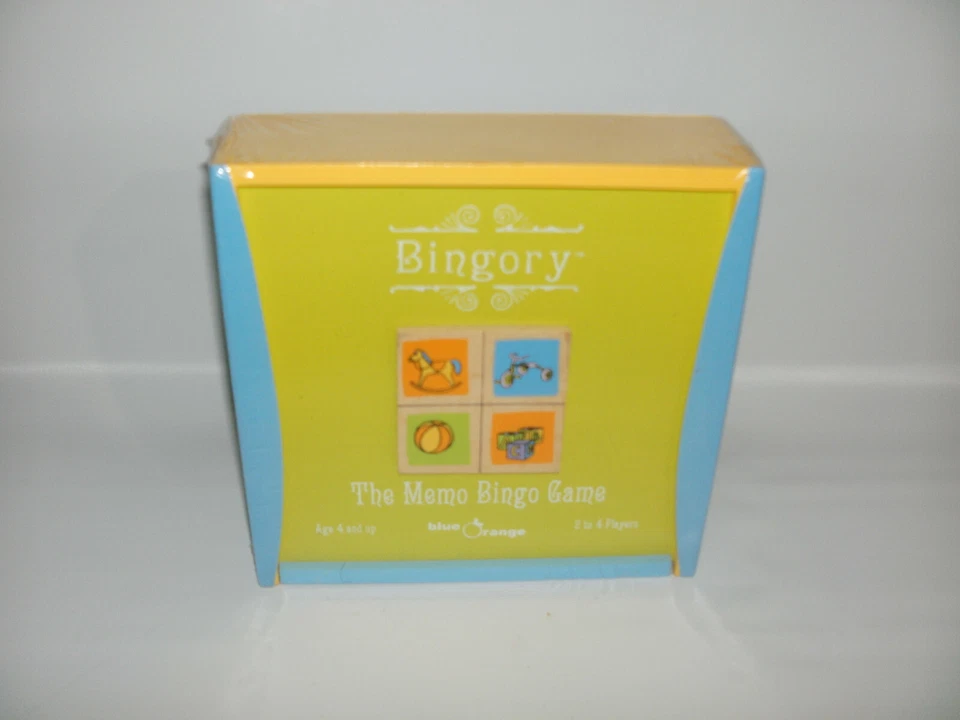 Blue Orange Games Bingory Wooden Memory Bingo Game FACTORY SEALED - Image 1 of 4
