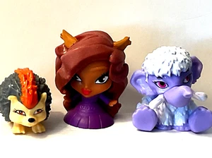 Monster High Mini Fashems Artiglio e Porcospino Mammut Lana Figure 1,5" - Foto 1 di 9