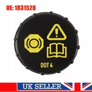 Brake Master Cylinder Fluid Reservoir Cap For Most Ford Fiesta Models 1831528 - Picture 1 of 10