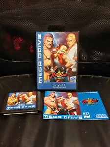 Real Bout Fatal Fury Genesis Sega Mega Drive PAL BLUE VERSION - Imagen 1 de 7
