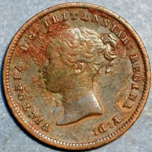 Great Britain 1/2 Farthing 1843 KM# 738 - Picture 1 of 2