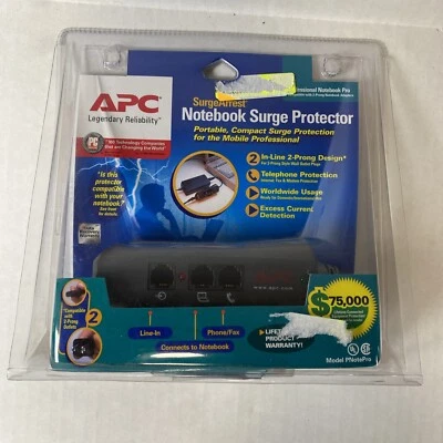 Surge Arrest Notebook Pro Surge Protector - Model PNotePro, New/Sealed - Image 1 of 3