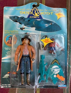 Vintage 1993 Sea Quest DSV The Regulator Leslie Ferina Action Figure NOS - Picture 1 of 6