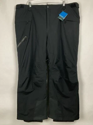 Columbia NWT Mens Kick Turn Snow Ski Pants 5XL Regular Omni-Heat Black New - Image 1 of 4