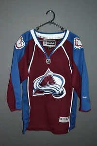 Colorado Avalanche Hockey Jersey - Youth L/XL - Reebok - Kids - Picture 1 of 13