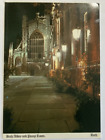 VINTAGE 70s POSSIBLY UNPOSTED COLOURMASTER POSTCARD BATH ABBEY AND PUMP ROOM