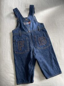Fred Bare Vintage Blue Denim Baby Overalls