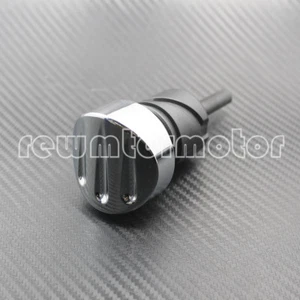 CNC Cut Chrome Oil Dipstick Fit For Harley Sportster Iron Sportster XL 2004-2021 - Picture 1 of 3