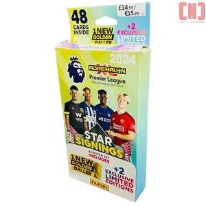 Panini Adrenalyn XL Premier League 2024 Sammelkarten Star Neuzugänge Booster Set - Zdjęcie 1 z 1
