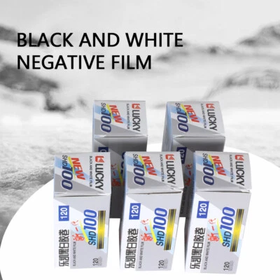 Lucky SHD 100 黑白 120 卷胶片底片 ISO100/21° 日期 05-2026aV — 第 1/4 张图片